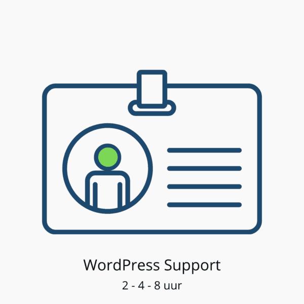 WordPress Support 2, 4 of 8 uur