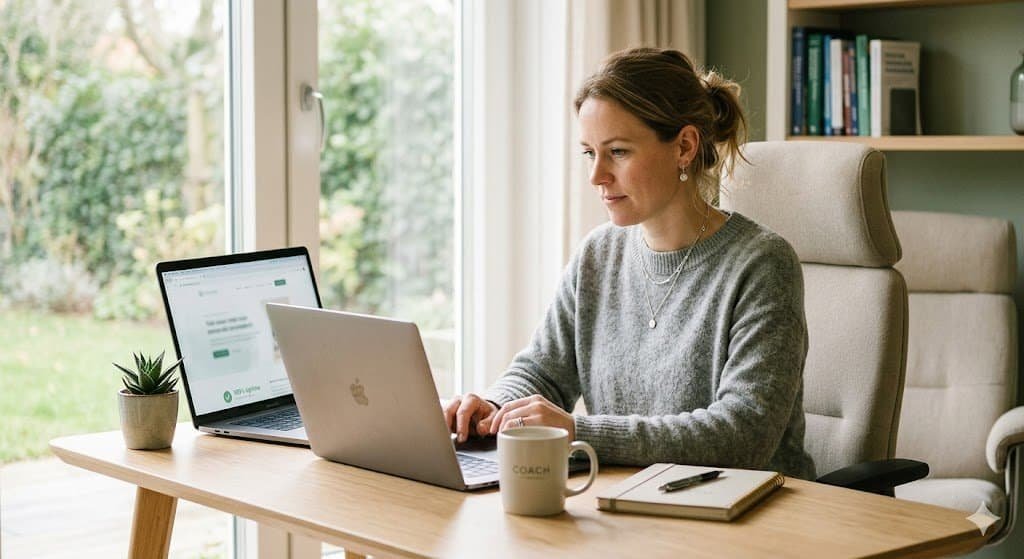 coach-werkend-laptop